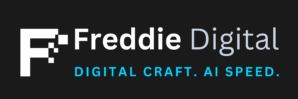freddie digital inverse logo